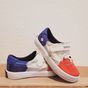 Toddler Sperrys shoes 🔴⚪️🔵‼️